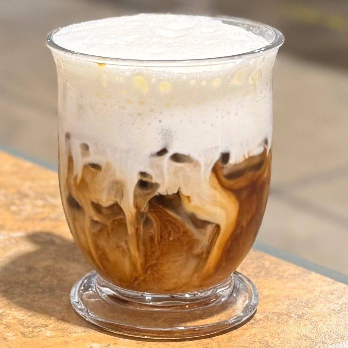 Iced lattes at Market Mocha